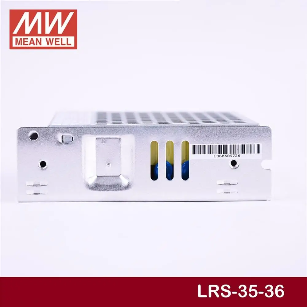 Бренд MEAN WELL представляет LRS-35-36 е-байка 36В 1A meanwell LRS-35 36V 36 Вт один Выход