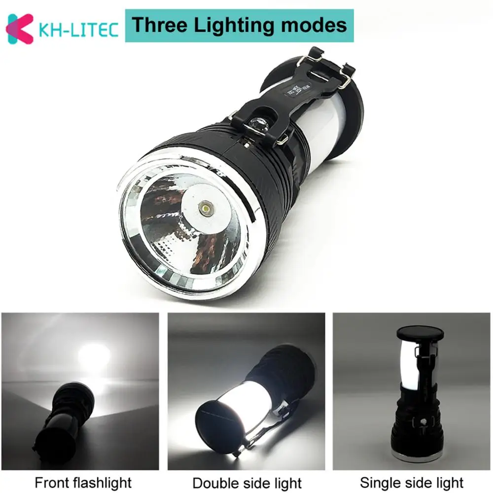 Солнечная энергия перезаряжаемый аккумулятор водонепроницаемый Светодиодный