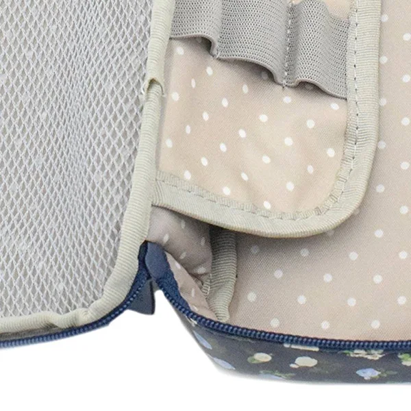 

Pencil Case, Pen Bag Makeup Pouch Zipper Box Office Organizer Rose Floral,