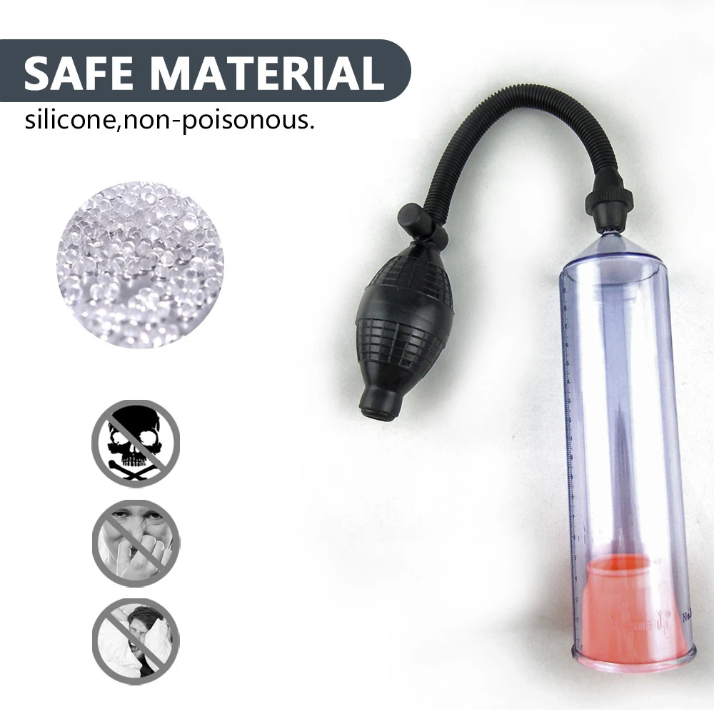 Мужской эрекционный насос для полового члена утолщенный эротический продукт