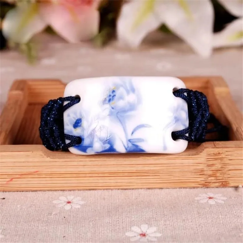 3UM новый бренд роскошный Керамический чип женский винтажный браслет элегантный в