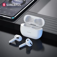 sanlepus earbuds pro new wireless headphones tws in ear bluetooth earphones 9d stereo headset for android iphone xiaomi huawei