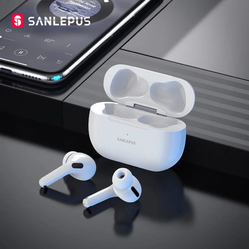 Наушники SANLEPUS Pro беспроводные TWS наушники Bluetooth 9D стереогарнитура Для Android iPhone Xiaomi