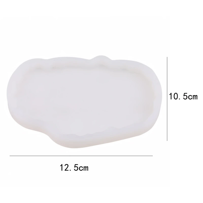 

1PC Irregular Silicone DIY Wave Coaster Mold Diamond Rectangle Shaped Resin Jewelry Accessories Molds Resin Tools