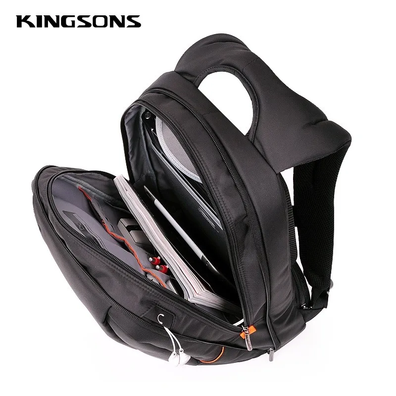Новинка Kingsons брендовая сумка, рюкзак для ноутбука 1", 15,6", сумка для ноутбука, бизнес, офисный работник, Прямая 3019