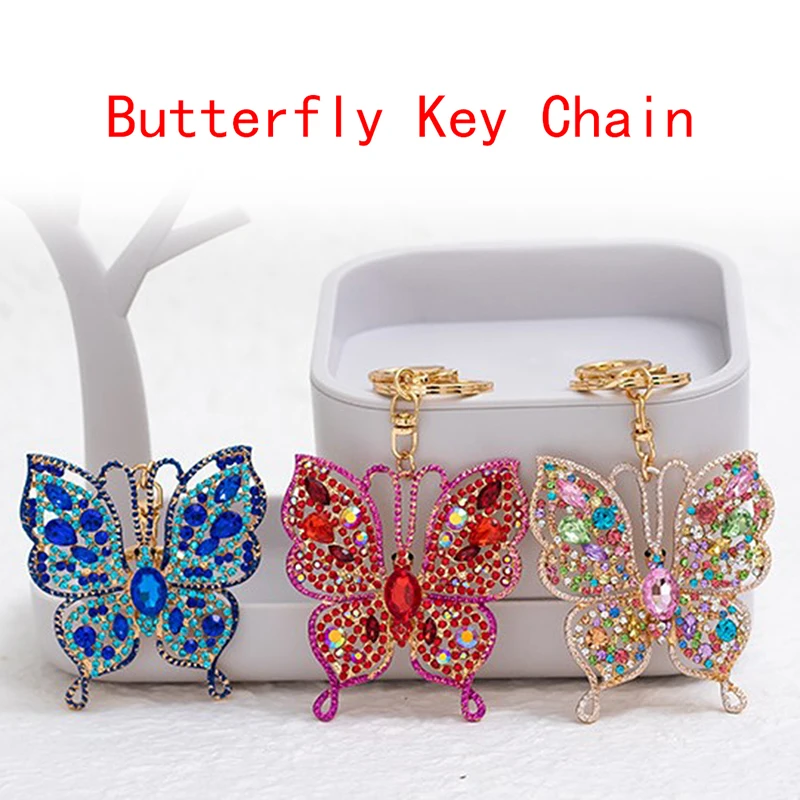 Новая мода бабочка муха Прекрасный Кристалл Шарм кулон кошелек сумка