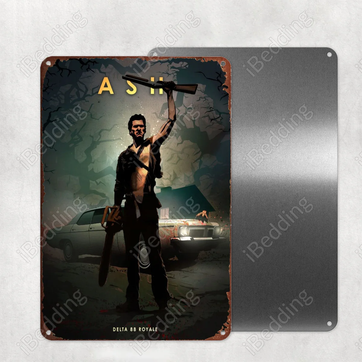 

Винтажные металлические знаки золы на заказ, номерные знаки в стиле ретро, пластина, железная живопись, домашний декор, 20 х0 см