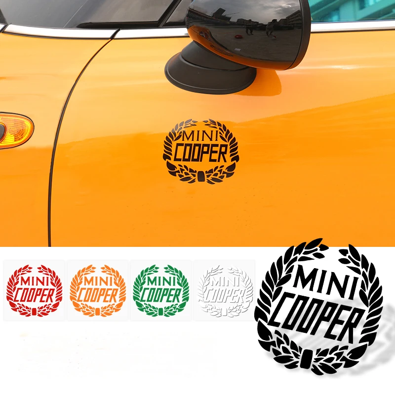 Стильные автомобильные наклейки KK для BMW Mini Cooper One S JCW R55 R56 R50 R53 R57 R58 R59 R60 F55