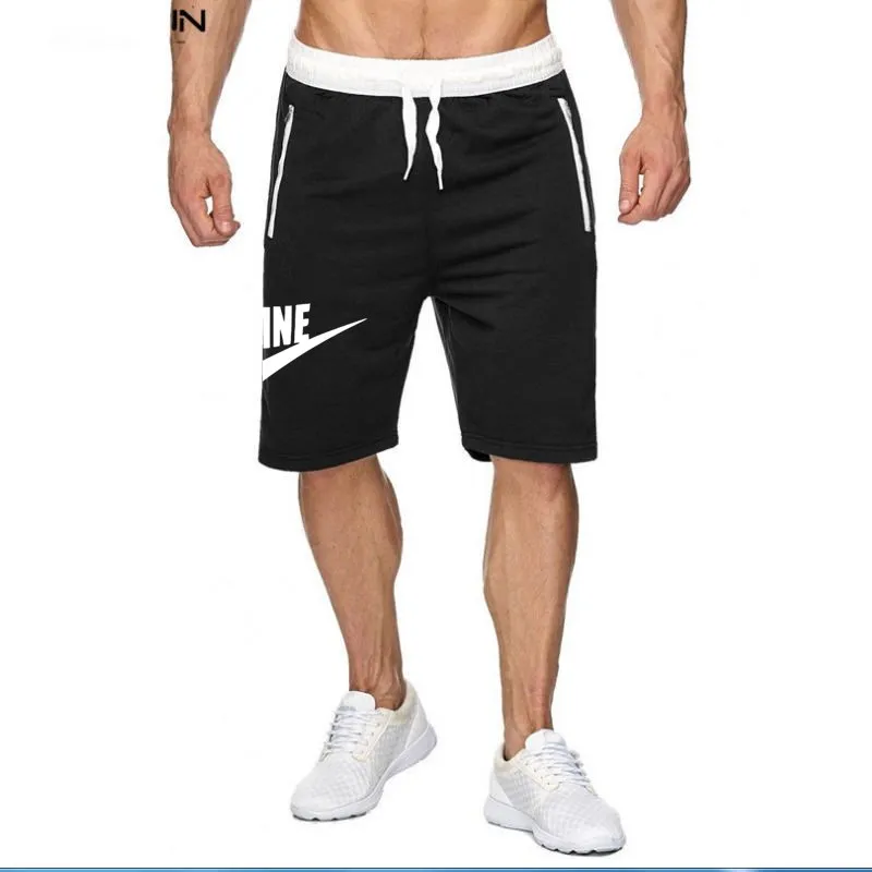 2020 Men Leisure Knee Length Shorts Color Patchwork Joggers Short Sweatpants Trousers Bermuda roupa masculina | Мужская одежда