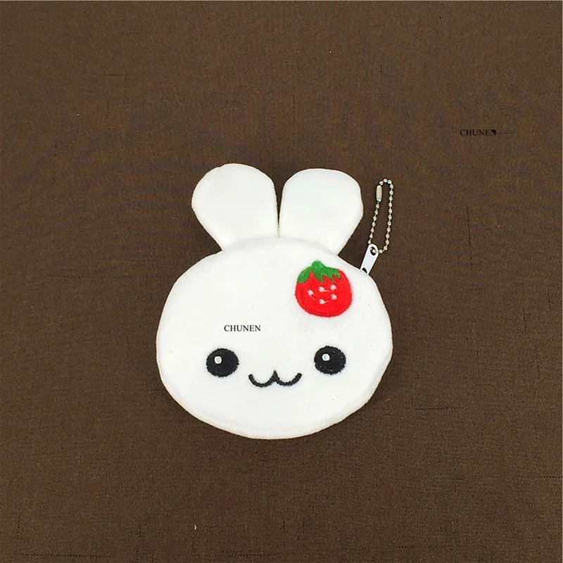 Маленькая девочка кролик 10 см плюшевая хлопковая Сумочка брелок сумка с игрушкой