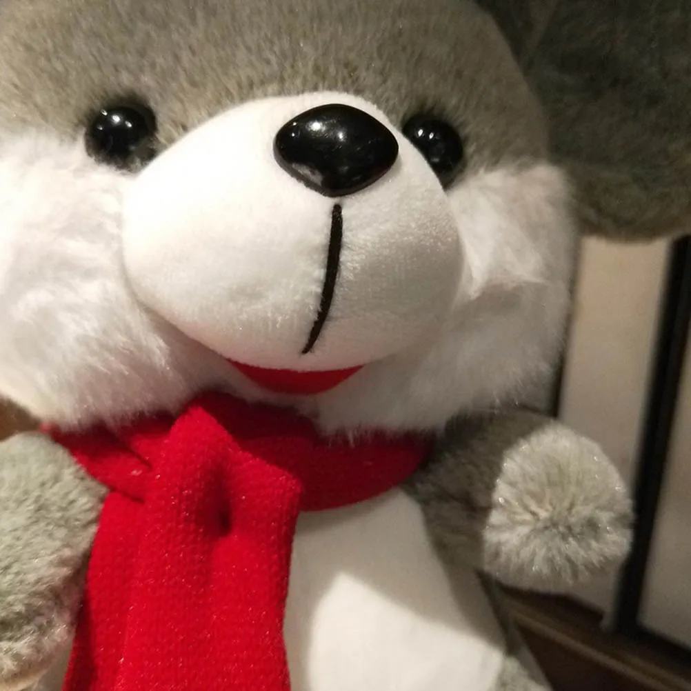 25 см Милая мышь плюшевая игрушка кукла талисман животное детская Рождественская