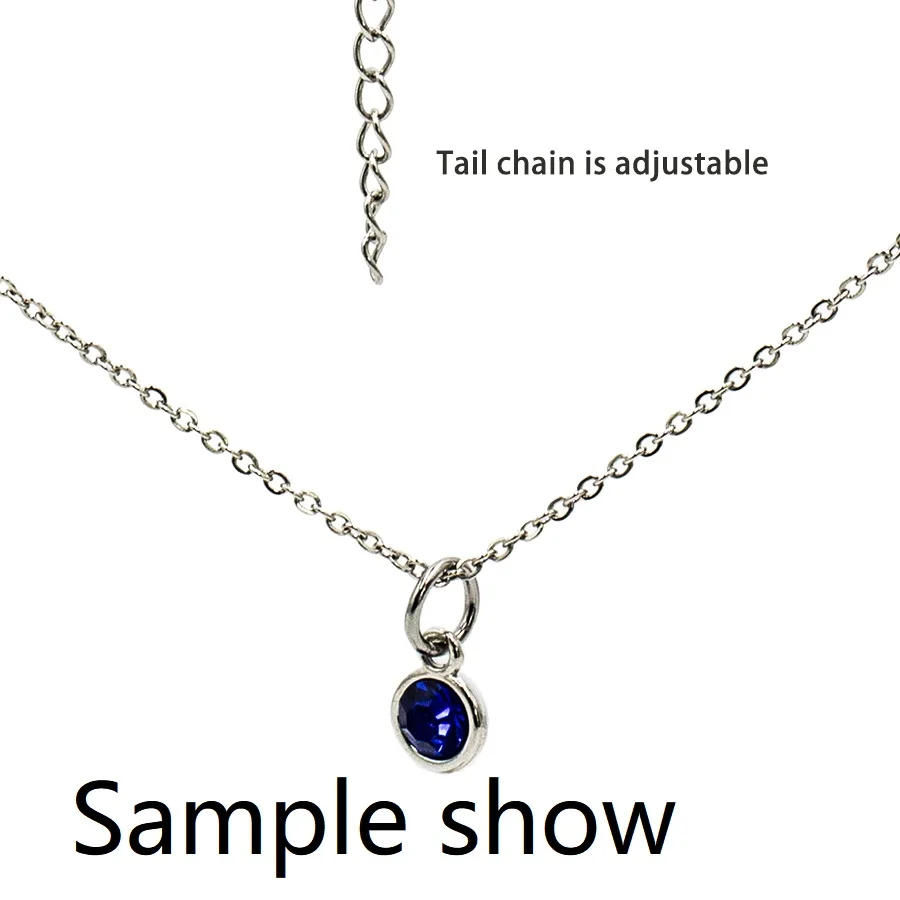 Цепочка Из Нержавеющей Стали для ожерелья регулируемая 60 см 5 1 шт. | Украшения и