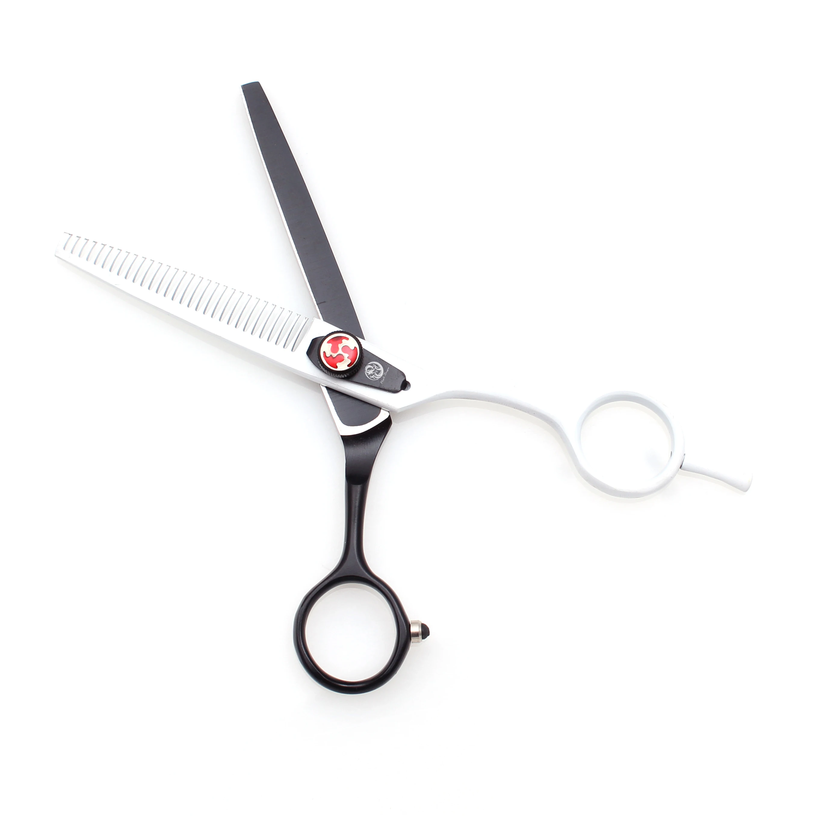 Парикмахерские ножницы Z1018 из нержавеющей стали с фиолетовым драконом 6 дюймов