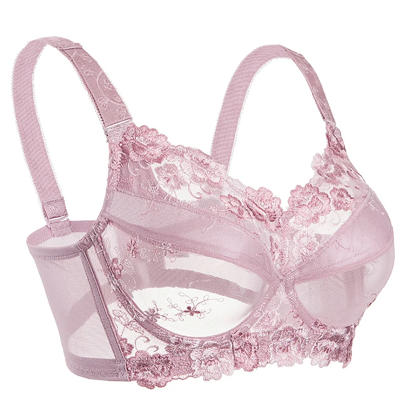 Женщины большого размера с полным покрытием кружевное платье цветочным рисунком