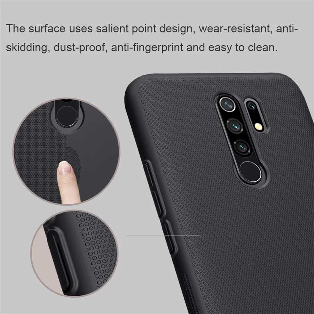 Чехол-накладка Nillkin для Xiaomi Redmi 9 9A 9C 9i жесткий матовый | Мобильные телефоны и