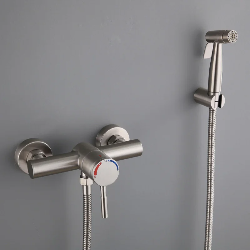 Деликатный и компактный 304 из нержавеющей стали с постоянной температурой Душ