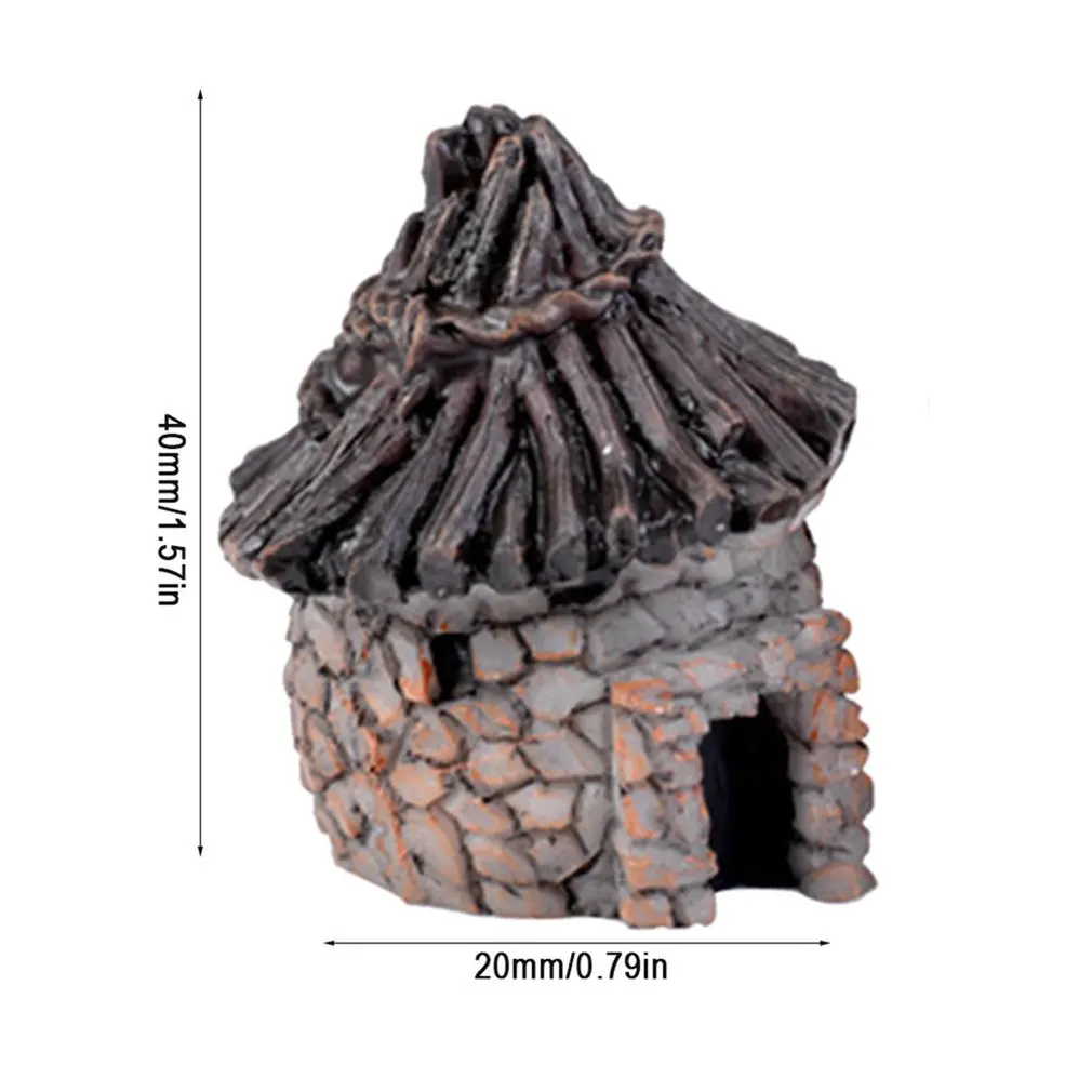 

Moss Micro Landscape Decoration Resin Small House Creative Crafts Office Desktop Decoration Resin House
