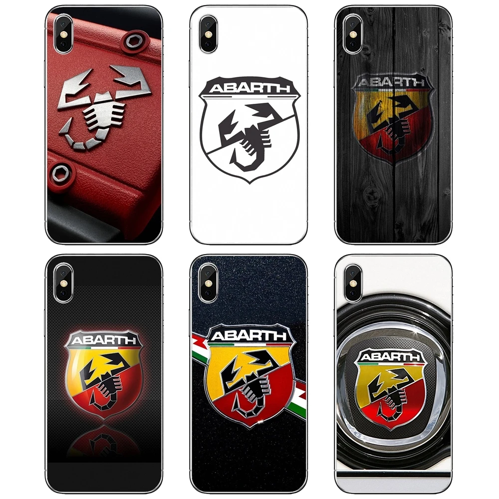 

For Apple iPhone 10 11 12 Pro Mini 4S 5S SE 5C 6 6S 7 8 X XR XS Plus Max 2020 super-car-abarth-logo Phone Cases