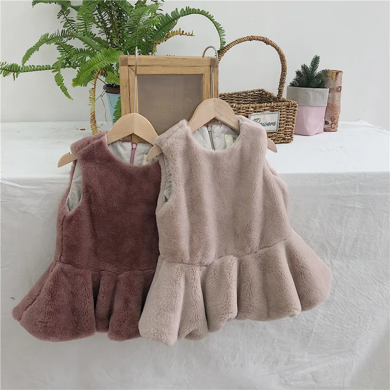 

Детские платья для девочек детская одежда высокого качества на осень и зиму, платье без рукавов для детей ясельного возраста, детская одежд...