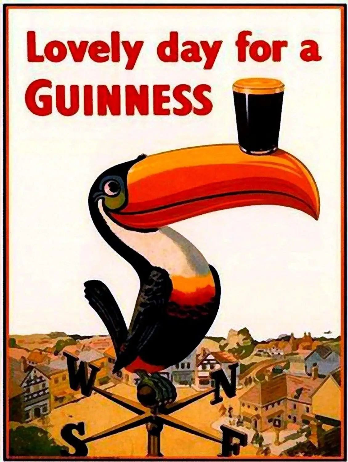 

Декоративные знаки Guinness, 12x8 дюймов, металлический жестяной знак