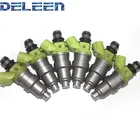 Deleen 6x топливный инжектор высокого импеданса 23209-70080 для автомобильных аксессуаров T oyota