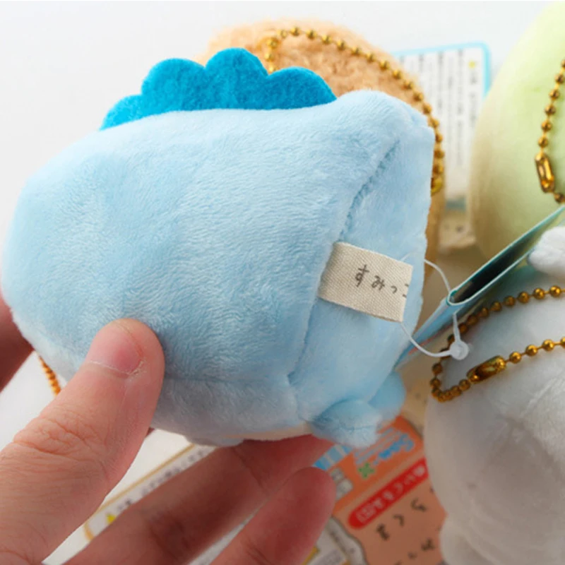 7 см Sumikko Gurashi Мягкая Подвеска для ключей плюшевые игрушки для детей детские мягкие куклы игрушки для девочек подарок на день рождения сумка Подвеска