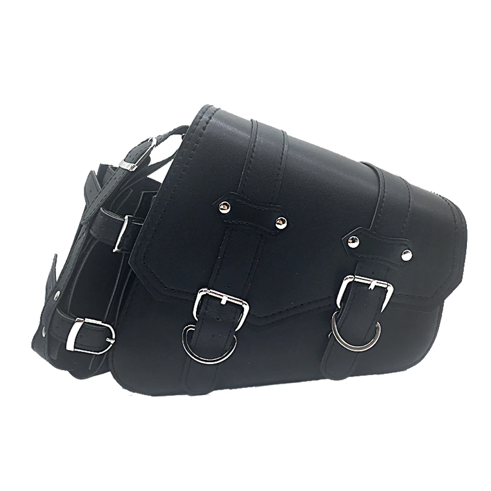 

Мотоциклетная сумка для Harley, Honda, Suzuki, Yamaha, мотоциклетная седельная сумка из искусственной кожи, водонепроницаемая боковая сумка, сумка для инструментов