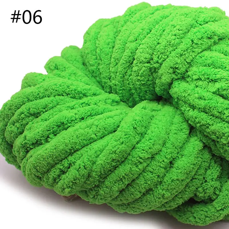 

P82C 250g Super Soft Warm Chenille Blanket Yarn Handmade Coarse Wool Yarn Knitting DIY Blanket Carpet Scarf Hat Gloves