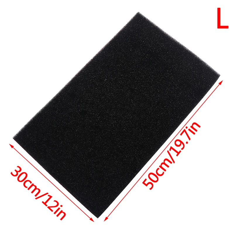 Черная практическая биохимическая хлопковая губка аквариум-фильтр для