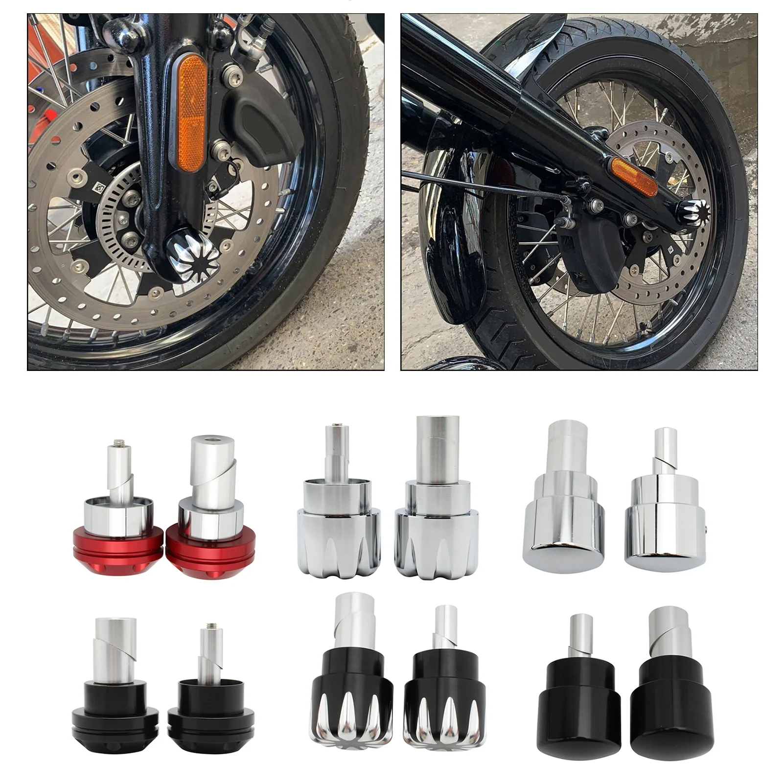 

2 шт., крышка передней оси, крышка гайки, крышка, болт крышки для BMW R18 Classic R 18