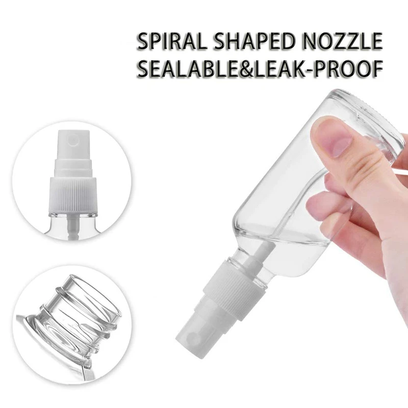 40 шт. 60 мл прозрачная фотография маленькая пустая фотобутылка|Многоразовые