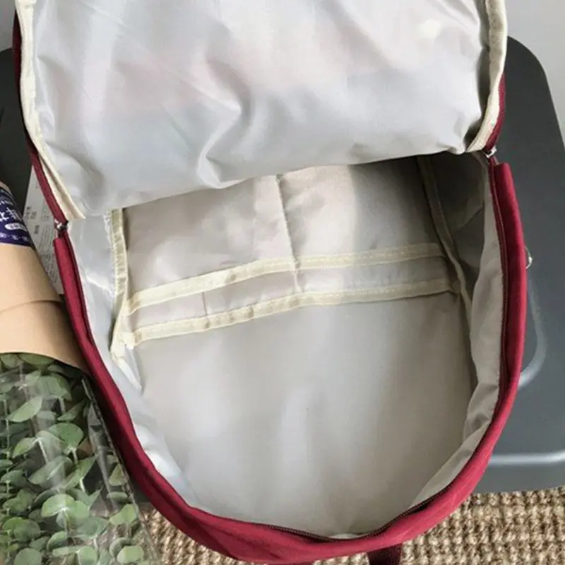 

Unisex Backpack Canvas Casual Rucksack for Teenage Girls Large Capacity School Bookbag Anti-theft Travel Daypack