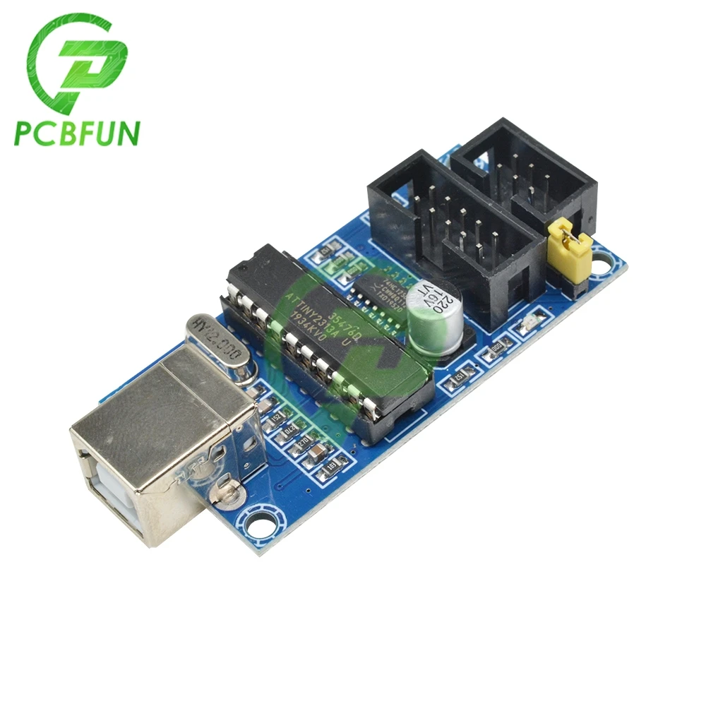 USBTiny USBtinyISP AVR ISP программатор загрузчик для Arduino IDE Atmega Chips R3 Mega 2560 с 10-контактным