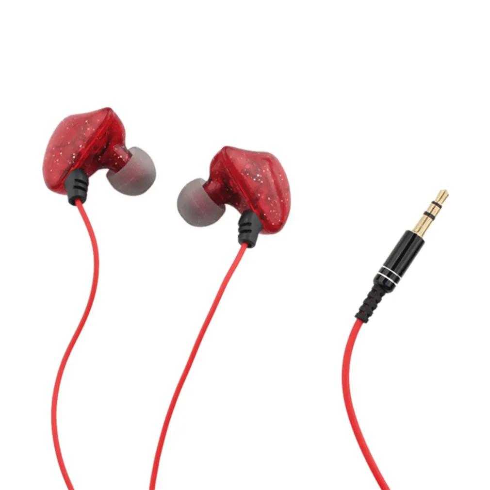 Лидер продаж наушники вкладыши с двойными басами 3 5 мм проводом длиной метра