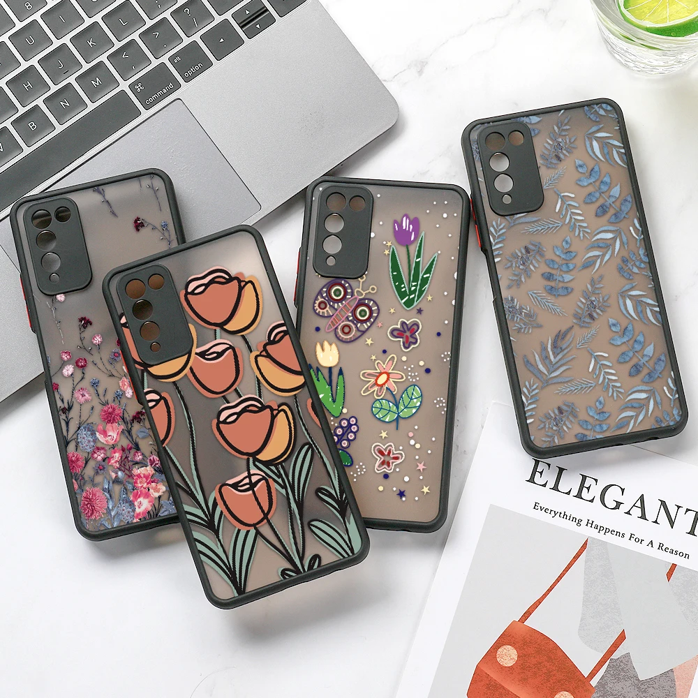 Honor 10X Lite 8X 9x 9A 20 Pro 30 Case Hard PC Fundas Huawei P40 Lite P30 Pro Y6 Y9 Prime 2019 P Smart 2021 Z S Y7A Covers