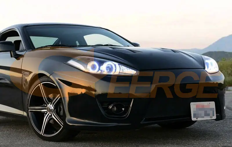 Для Hyundai Tiburon Tuscani Coupe SIII GK FL2 2007 2008 отличный ультра яркий SMD СВЕТОДИОДНЫЙ ангельские