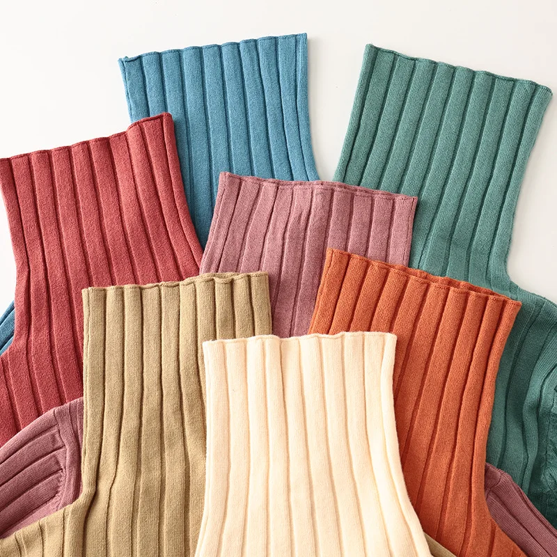 Осень 2019 корейский Зимний мягкий кашемир Водолазка пуловер свитер женский