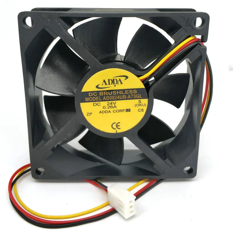 Встроенный охлаждающий вентилятор ADDA 8 см 8025 дюйма 24 в А|cooling fan|24v cooling fancooling fan 24v |