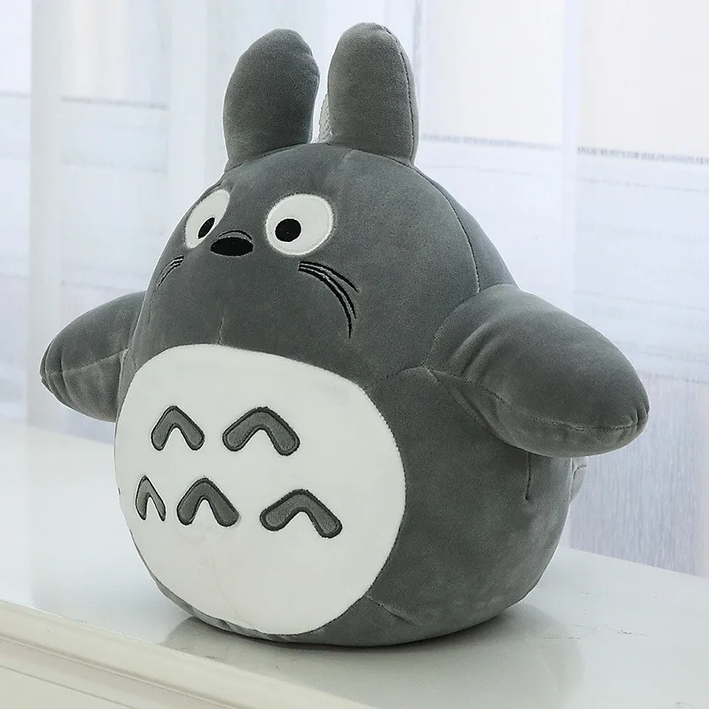 Totoro 30 см Totoro плюшевые игрушки для детей подарок на день рождения фильм Шиншилла кукла подушка для девочек мягкие животные корейские Забавные куклы - Цвет: Totoro