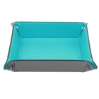 Коробка для хранения игральных костей для ролевых игр, из искусственной кожи портативная для путешествий, 7 цветов