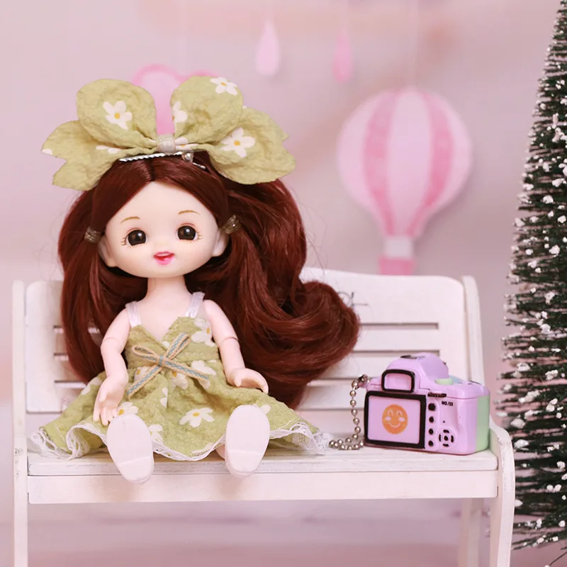 Кукла шарнирная 17 см 13 дюймов с одеждой|Куклы| |