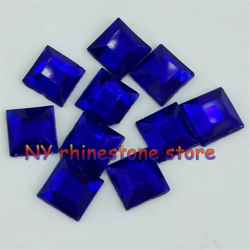 Сделай Сам стразы для горячей фиксации 100 шт./пакет 6 мм 1-10 # квадратные