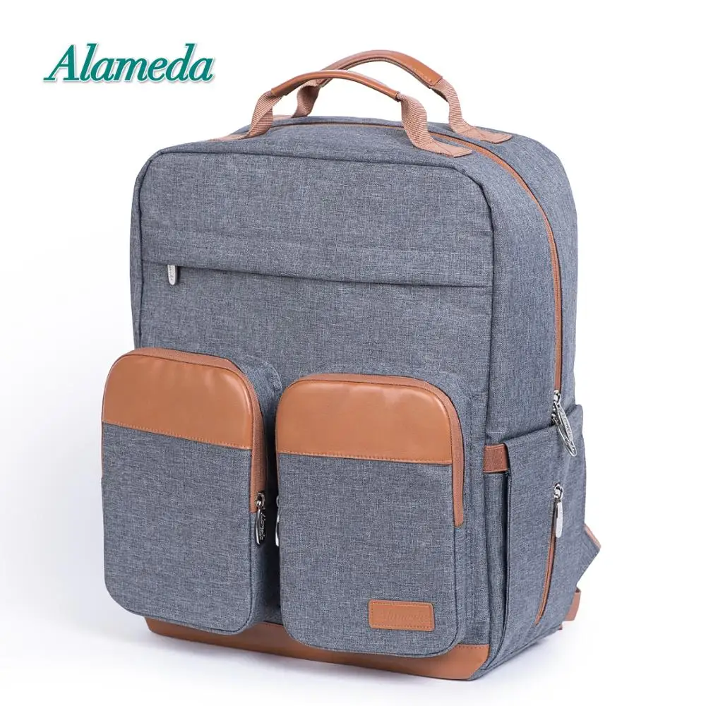 Модная сумка для подгузников беременных рюкзак ухода за ребенком вместительный