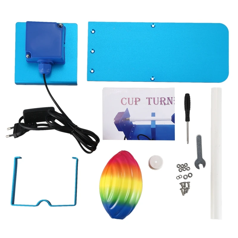 Cup Turner Spinner Kit Cuptisserie Tumbler Machine Rotator for Epoxy Crafts EU Plug | Инструменты