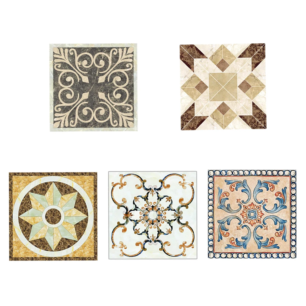 Традиционные наклейки для плитки 10 шт. в наборе кухонной ванной комнаты|Наклейки