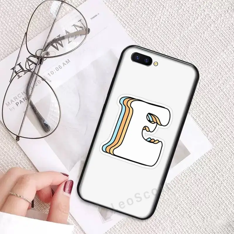 

Cute Letters Phone Case For OPPO R9 R11 R15 R17 RENO Realme S PLUS Normal 2z 3 5 C2 pro