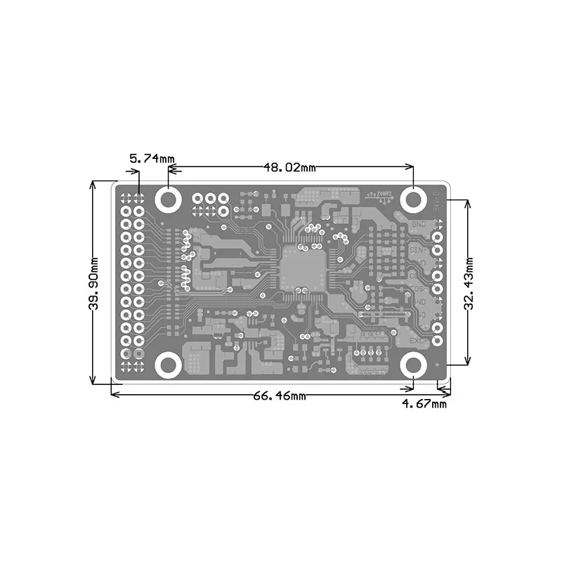 Lusya PGA411 Q1 12Bit resolver/кодировщик/RDC угловой модуль сбора скорости T0872|Усилители