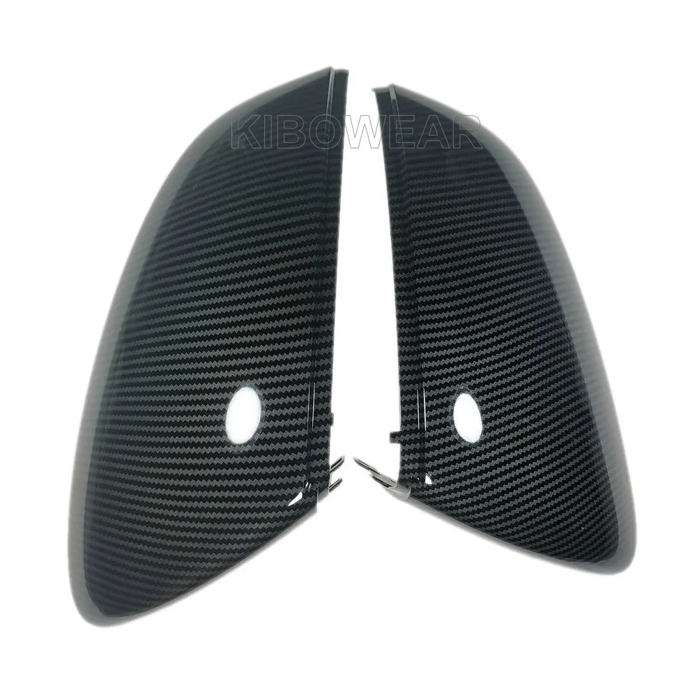

LHD Pair for Audi A3 S3 8Y RS3 2020 2021 2022 Side Wing Mirror Covers Caps (Carbon Look) Replace Black