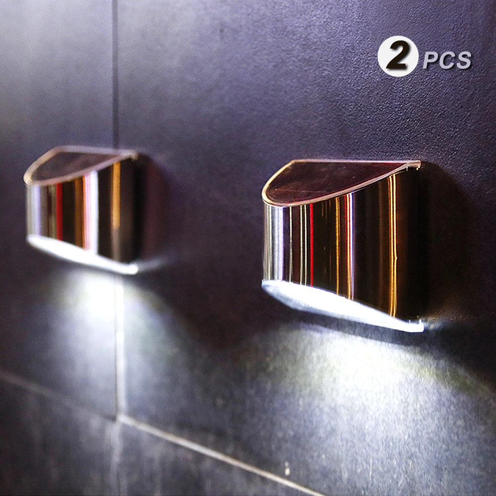 Уличная лампа из нержавеющей стали на солнечной батарее светодиодные фонарики