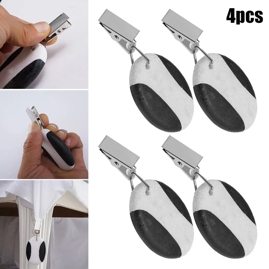 4 шт./компл. весы для скатертей металлический зажим каплевидный чехол стола